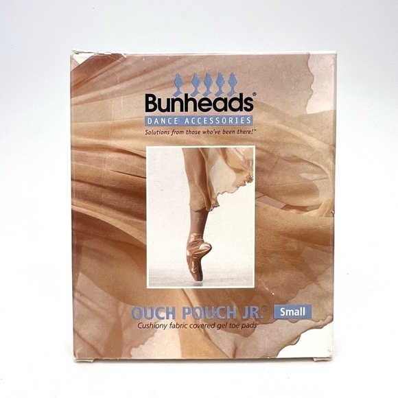 Bunheads Ouch Pouch Jr. (Small) + Rehearsal Ribbons/Elastic Ballet Pointe New - Picture 3 of 8